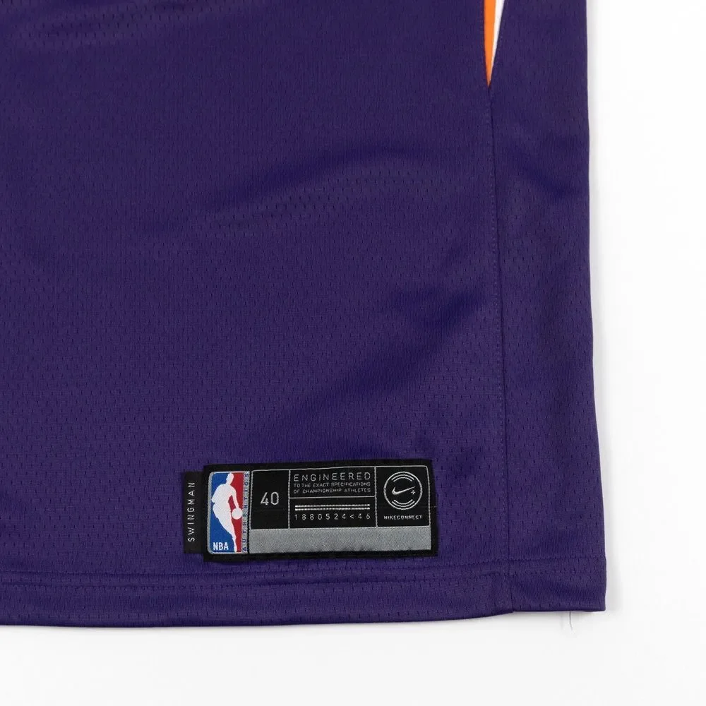 Nike Phoenix Suns Jersey Mens Small Purple‎ Dri Fit Swingman Josh Jackson EUC